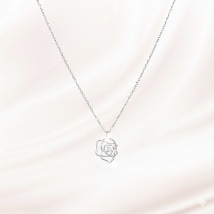 Bloom in Silver & Gold Plated Necklaces