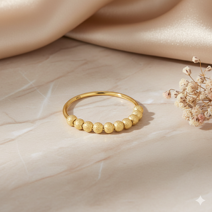 Balance Beam Fidget Ring in Sterling Silver or Gold Plated**