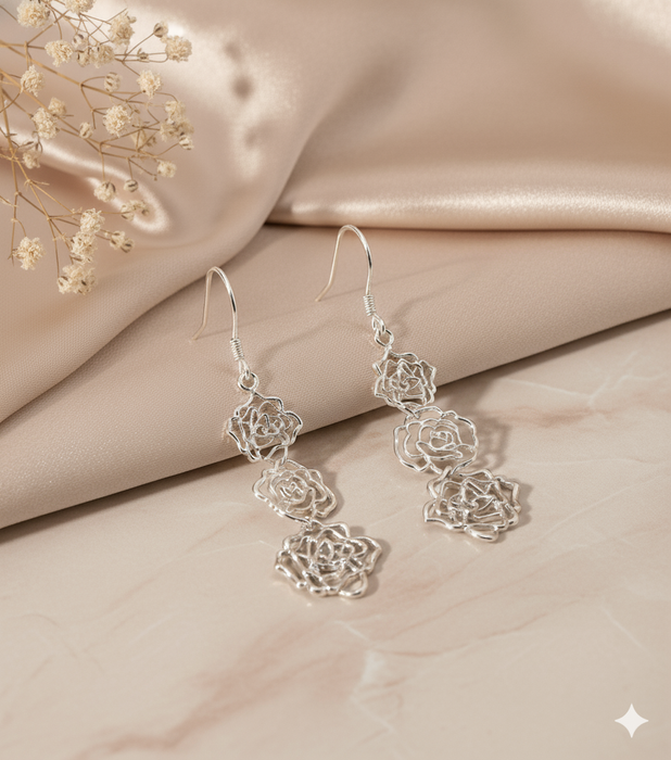 Bloom Through the Thorns in Silver & Gold Plated