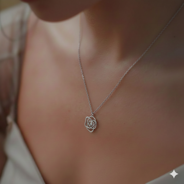 Bloom in Silver & Gold Plated Necklaces